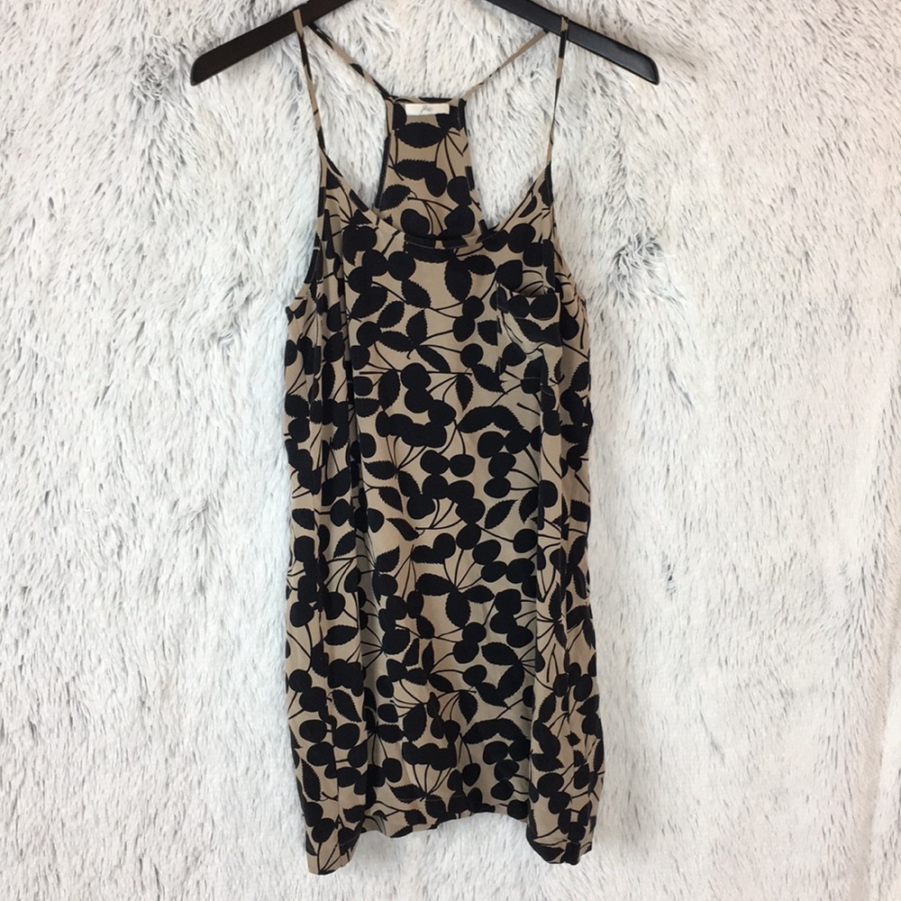Joie Silk Cherry Print Dress
